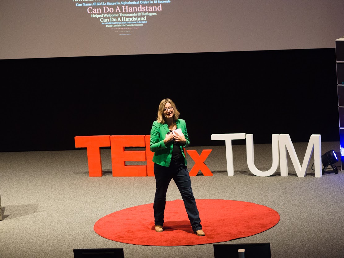 Isabell M. Welpe speaking at TEDxTUM